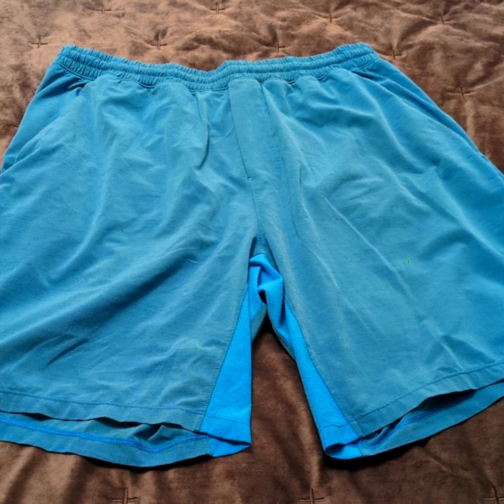 Lululemon Men's Pace Breaker Linerless Light Blue Athletic Shorts Size Medium
